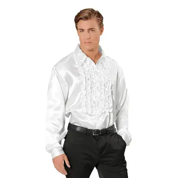 Blondeskjorte herre 70 tallet